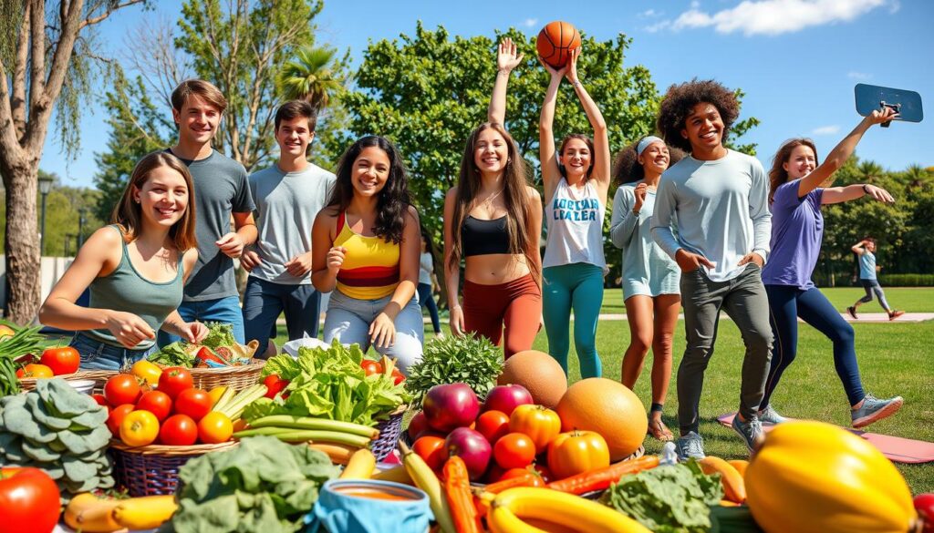 Teen nutrition and fitness