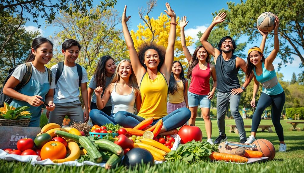 Teen nutrition and fitness