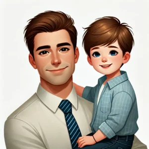 A-professional-avatar-featuring-a-real-life-father-or-mother-with-a-child.-The-parent-is-warm-and-supportive-conveying-a-sense-of-care-and-guidance