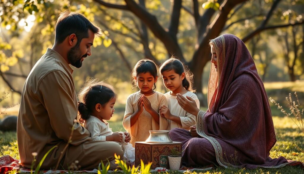 Parents and Children Religious Interaction